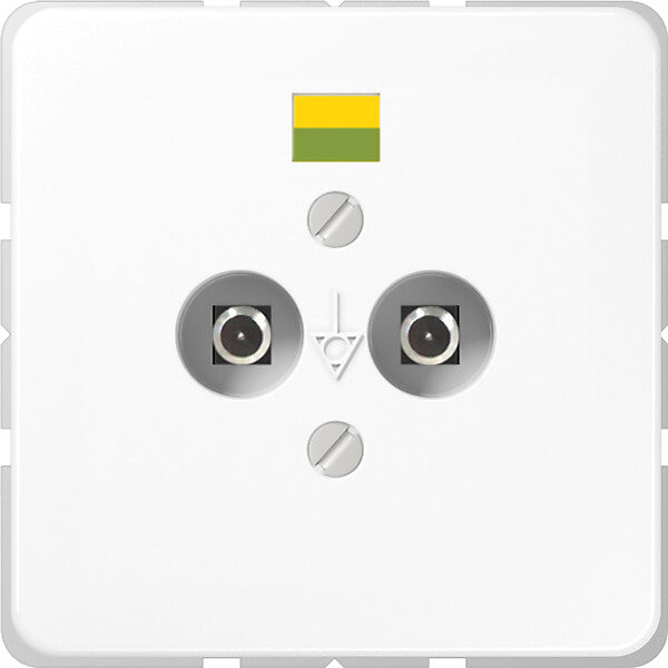 JUNG Potential-Ausgl.Steckdose 2 Steckerstifte CD 565-2 WW